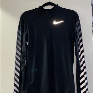 Men’s Nike reflective running top - half zip